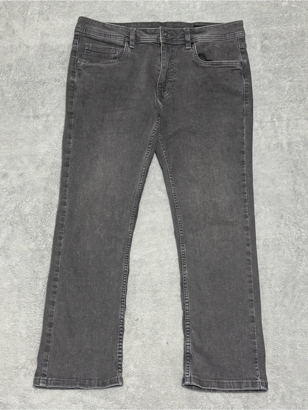 TPJ Slim Fit Jeans Mens 31x28 The Perfect Jean Gray Stretch Denim Modern Casual